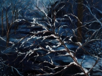 First Snow, 22" x 28"