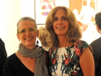 Marcia Gloster Ammeen (r) with friend Eugenie Sills