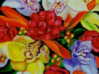 Bouquet, 36" x 36"