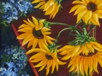 Sunflowers, 20" x 30"